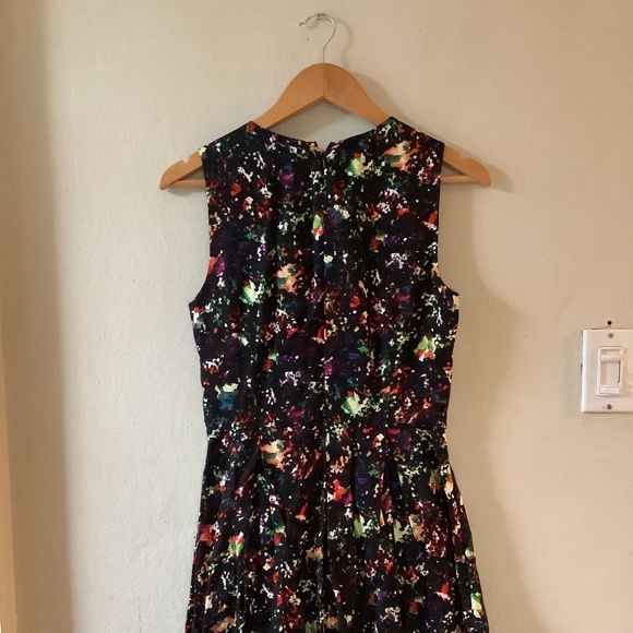 Colourful little black dress (with pockets!) - Picture 4 of 4